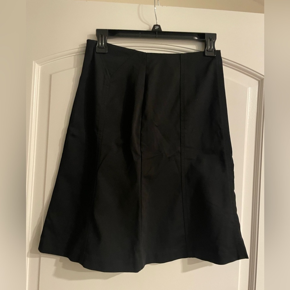Black Label by Paul Smith Classic Black A-Line Skirt